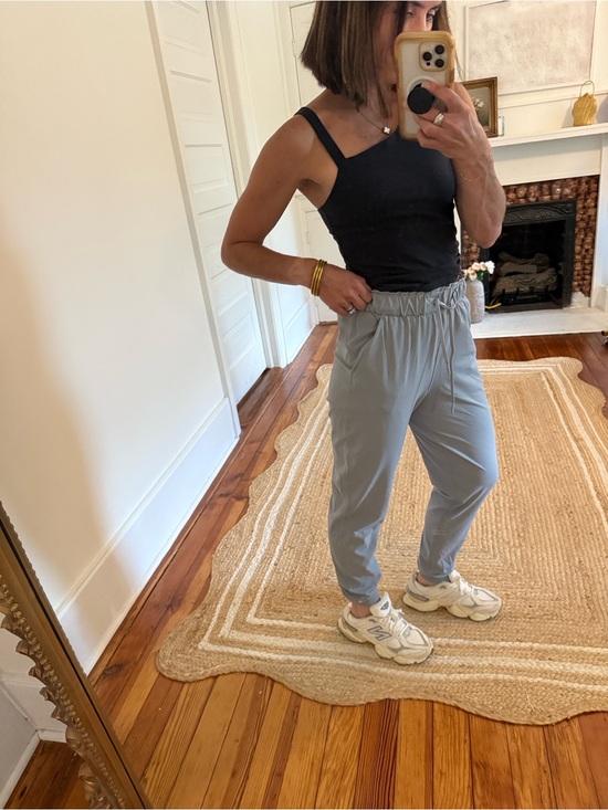lululemon athletica Pants - lululemon athletica Light Gray Track Joggers